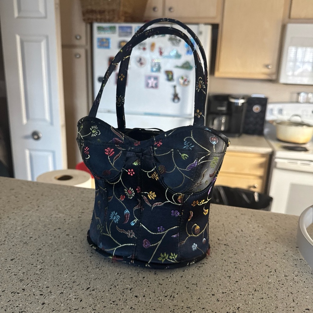 Elegant Floral Mini Bag